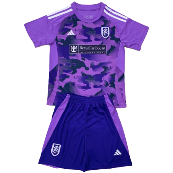 Tercera Conjunto De Niños Fulham 2024 2025 Purpura Fulham Niños Conjunto 2024 2025 Tercera Púrpura - Tuta Fulham Niños | tiendasdefutboles