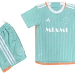 Tercera Conjunto De Niños Inter Miami 2024 2025 Azul Verde