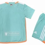Tercera Conjunto De Niños Inter Miami 2024 2025 Azul Verde