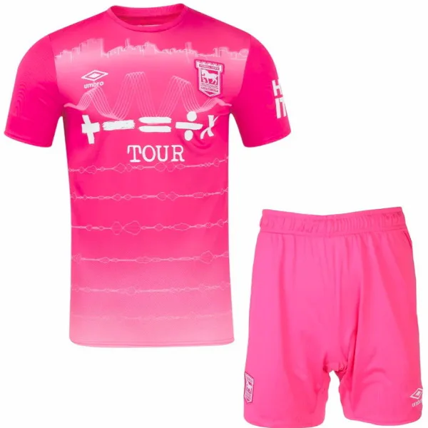 Tercera Conjunto De Niños Ipswich Town 2024 2025 Rosa Ipswich Town Niños Conjunto 2024 2025 Tercera Rosa - Tuta Ipswich Town Niños | tiendasdefutboles