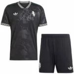 Tercera Conjunto De Niños Juventus 2025 2026 Negro