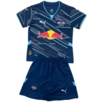 RB Leipzig Niños Conjunto 2024 2025 Tercera Azul - Tuta RB Leipzig Niños | tiendasdefutboles