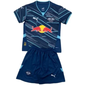 RB Leipzig Niños Conjunto 2024 2025 Tercera Azul - Tuta RB Leipzig Niños | tiendasdefutboles