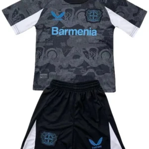 Bayer 04 Leverkusen Niños Conjunto 2024 2025 Tercera Negro - Tuta Bayer 04 Leverkusen Niños | tiendasdefutboles