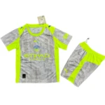Tercera Conjunto De Niños Manchester City 2025 2026 Gris Amarillo