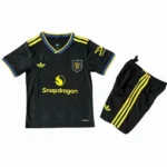 Tercera Conjunto De Niños Manchester United 2025 2026 Negro