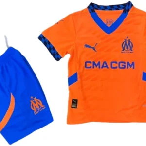 Marsella Niños Conjunto 2024 2025 Tercera Naranja - Tuta Marsella Niños | tiendasdefutboles