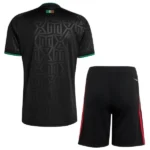 Tercera Conjunto De Niños Mexico 2026 Negro