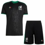 Tercera Conjunto De Niños Mexico 2026 Negro