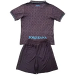Tercera Conjunto De Niños Napoli 2025 2026 Negro