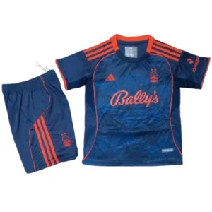 Nottingham Forest Niños Conjunto 2025 2026 Tercera Azul - Tuta Nottingham Forest Niños | tiendasdefutboles