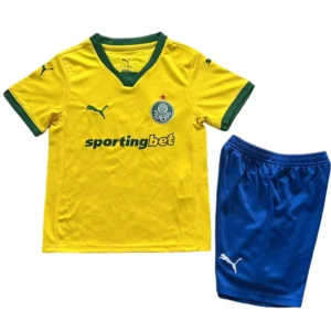 SE Palmeiras Niños Conjunto 2025 2026 Tercera Amarillo - Tuta SE Palmeiras Niños | tiendasdefutboles