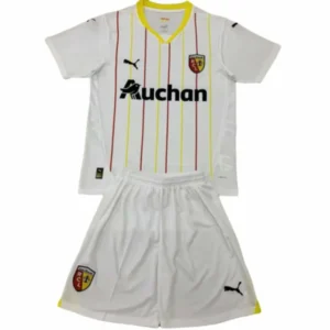 RC Lens Niños Conjunto 2024 2025 Tercera Blanco - Tuta RC Lens Niños | tiendasdefutboles