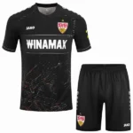 Tercera Conjunto De Niños Stuttgart 2024 2025 Negro