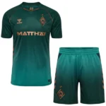 Werder Bremen Niños Conjunto 2025 2026 Tercera Verde - Tuta Werder Bremen Niños | tiendasdefutboles
