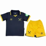 West Ham United Niños Conjunto 2025 2026 Tercera Negro - Tuta West Ham United Niños | tiendasdefutboles