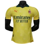 AC Milan Camiseta Edición Jugadores 2025 2026 Tercera Amarilla - Camiseta Ac Milan | tiendasdefutboles