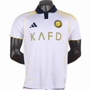 Al-Nassr FC Camiseta Edición Jugadores 2025 2026 Tercera Blanca - Camiseta Al Nassr Fc | tiendasdefutboles