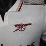 Tercera Jugadores Camiseta Arsenal 2025 2026 Blanco