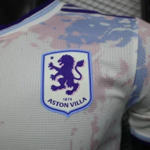Aston Villa Camiseta Edición Jugadores 2025 2026 Tercera Blanca - Camiseta Aston Villa | tiendasdefutboles
