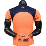 Tercera Jugadores Camiseta Barcelona 2025 2026 Naranja