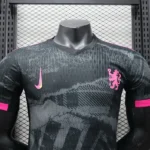 Tercera Jugadores Camiseta Chelsea 2024 2025 Negro
