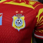 Tercera Jugadores Camiseta Congo 2026 Rojo