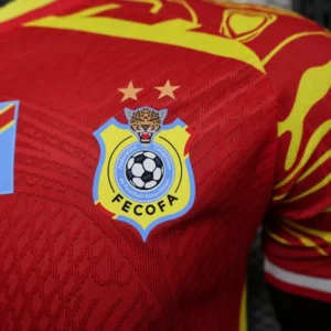 Congo Camiseta Edición Jugadores 2026 Tercera Roja - Camiseta Congo | tiendasdefutboles