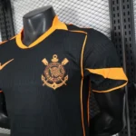 Tercera Jugadores Camiseta Corinthians Paulista 2025 2026 Negro