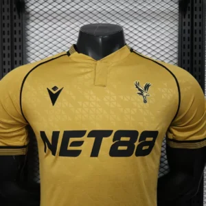 Crystal Palace Camiseta Edición Jugadores 2025 2026 Tercera Amarilla - Camiseta Crystal Palace | tiendasdefutboles