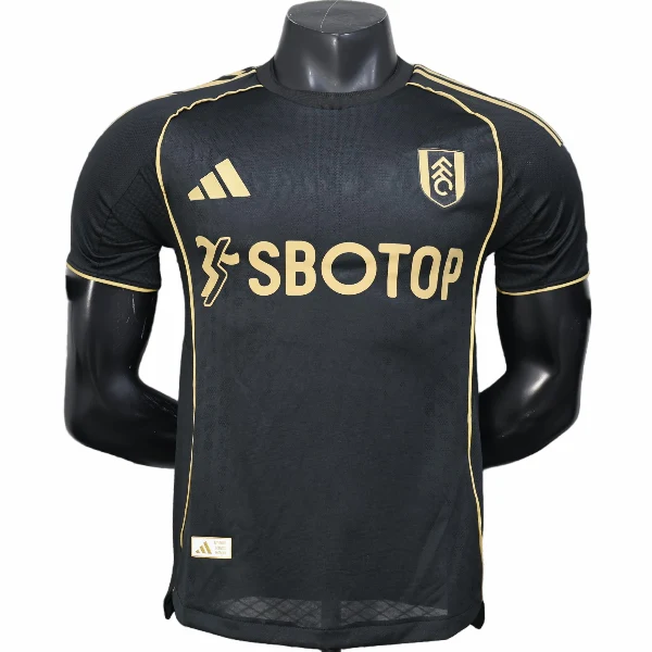 Tercera Jugadores Camiseta Fulham 2025 2026 Negro Fulham Camiseta Edición Jugadores 2025 2026 Tercera Negra - Camiseta Fulham | tiendasdefutboles