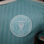 Tercera Jugadores Camiseta Inter Miami 2024 2025 Azul Verde