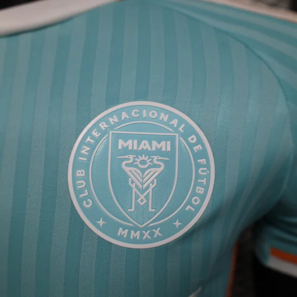 Tercera Jugadores Camiseta Inter Miami 2024 2025 Azul Verde Inter Miami Camiseta Edición Jugadores 2024 2025 Tercera Azul - Camiseta Inter Miami | tiendasdefutboles