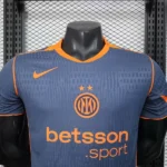 Tercera Jugadores Camiseta Inter Milán 2025 2026 Gris