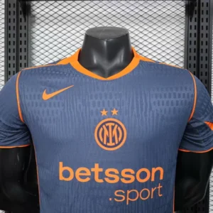 Inter Milán Camiseta Edición Jugadores 2025 2026 Tercera Gris - Camiseta Serie A Inter Milán | tiendasdefutboles