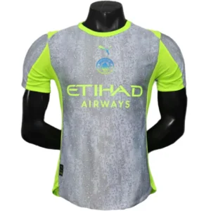 Manchester City Camiseta Edición Jugadores 2025 2026 Tercera Gris - Camiseta Manchester City | tiendasdefutboles