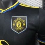 Tercera Jugadores Camiseta Manchester United 2025 2026 Negro