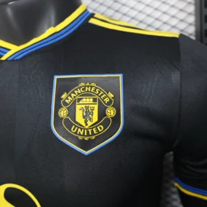 Manchester United Camiseta Edición Jugadores 2025 2026 Tercera Negra - Camiseta Manchester United | tiendasdefutboles