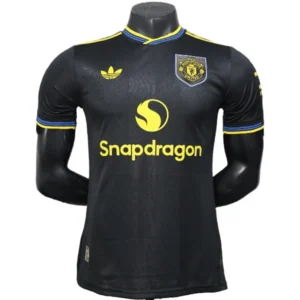 Manchester United Camiseta Edición Jugadores 2025 2026 Tercera Negra - Camiseta Manchester United | tiendasdefutboles