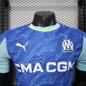 Marsella Camiseta Edición Jugadores 2025 2026 Tercera Azul - Camiseta Marsella | tiendasdefutboles