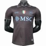 SSC Napoli Camiseta Edición Jugadores 2025 2026 Tercera Negra - Camiseta Serie A SSC Napoli | tiendasdefutboles