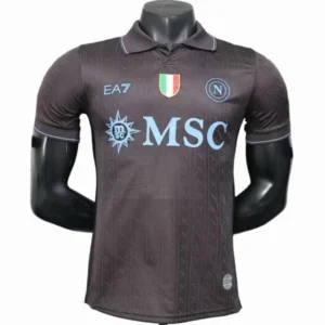 SSC Napoli Camiseta Edición Jugadores 2025 2026 Tercera Negra - Camiseta Serie A SSC Napoli | tiendasdefutboles