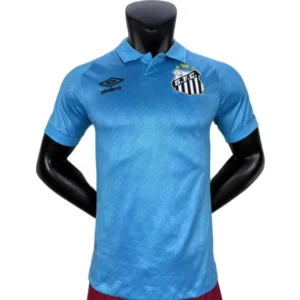 Santos FC Camiseta Edición Jugadores 2025 2026 Tercera Azul - Camiseta Santos Fc | tiendasdefutboles