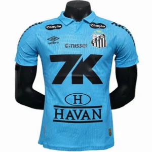 Santos FC Camiseta Edición Jugadores 2025 2026 Tercera Azul - Camiseta Santos Fc | tiendasdefutboles