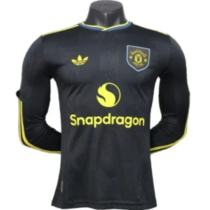 Manchester United Camiseta Edición Jugadores 2025 2026 Tercera Negra - Camiseta Manchester United | tiendasdefutboles