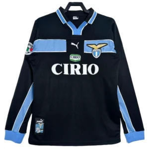 SS Lazio Camiseta 2000 Tercera Negra | tiendasdefutboles