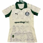 SE Palmeiras Mujer Camiseta 2025 2026 Tercera Amarilla - Camisetas De Futbol Personalizadas | tiendasdefutboles