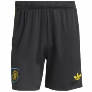 Manchester United Pantalones 2025 2026 Tercera Negro - Maglia Manchester United | tiendasdefutboles