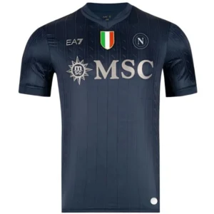 SSC Napoli Camiseta 2025 2026 Tercera Negra - Camiseta Serie A SSC Napoli | tiendasdefutboles
