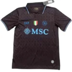 Tercera Tailandia Camiseta Napoli 2025 2026 Negro